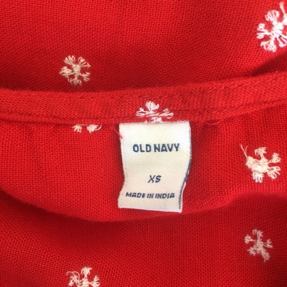 Old Navy Linen Embroidered Boho Dress - Picture 5 of 6